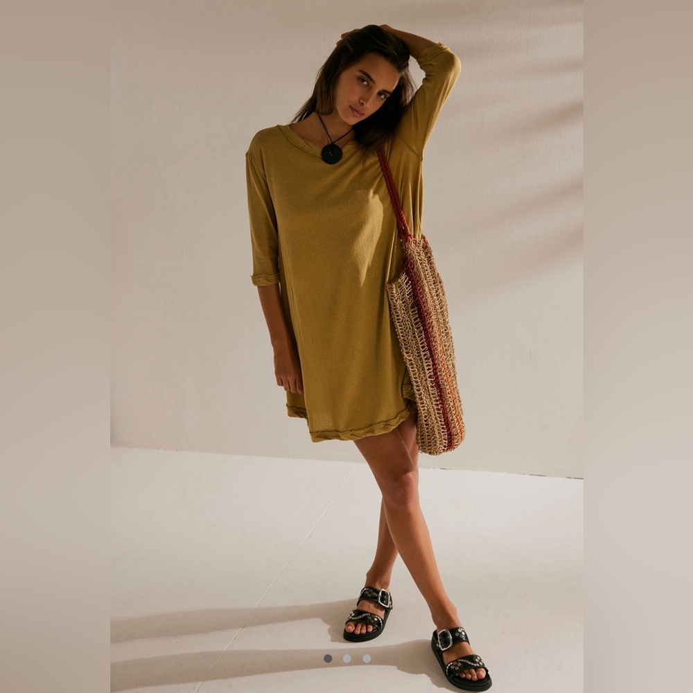 Free people Roca extreme essentials mini dress sz XL